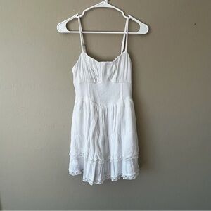 Hollister White Mini Dress
